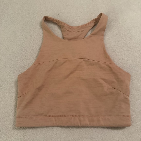 Outdoor Voices Tops - Outdoor Voices Techsweat Crop Top in Poppy Size XS Sports Bra Fitted Tank Gym‎